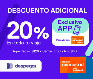 App Despegar - 20%