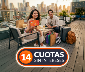 Todos lados - 14 Cuotas Sin Intereses en Todos lados