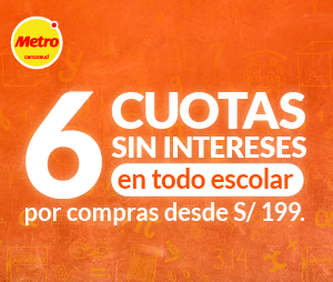 Metro - 6 Cuotas Sin Intereses en Metro